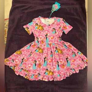 NWT Disney Princess Jasmine Ruffle Twirl